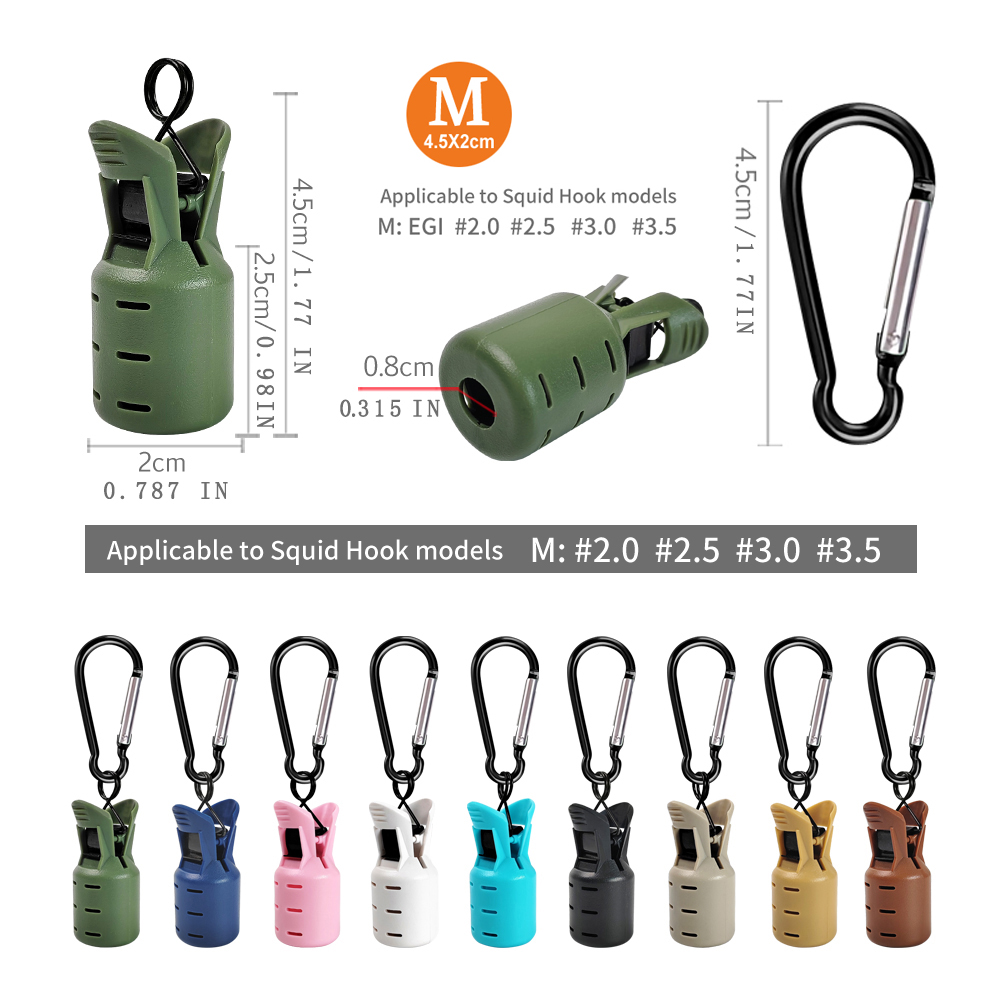 Squid Jig Hook Cover Durable P - Fishing Hook Size ulasan dan harga