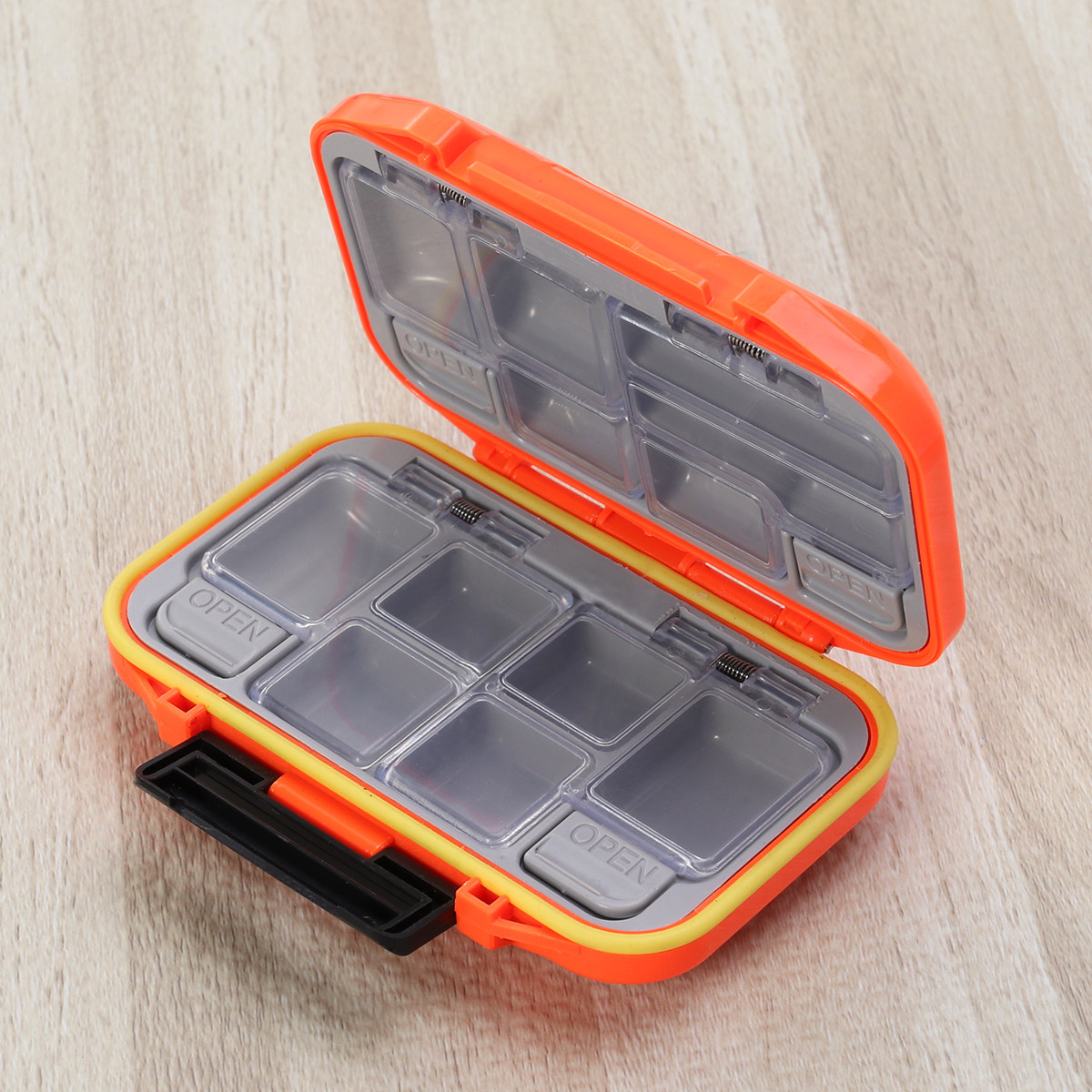 Fishing Hook Box Waterproof AB - Fishing Hook Size ulasan dan harga