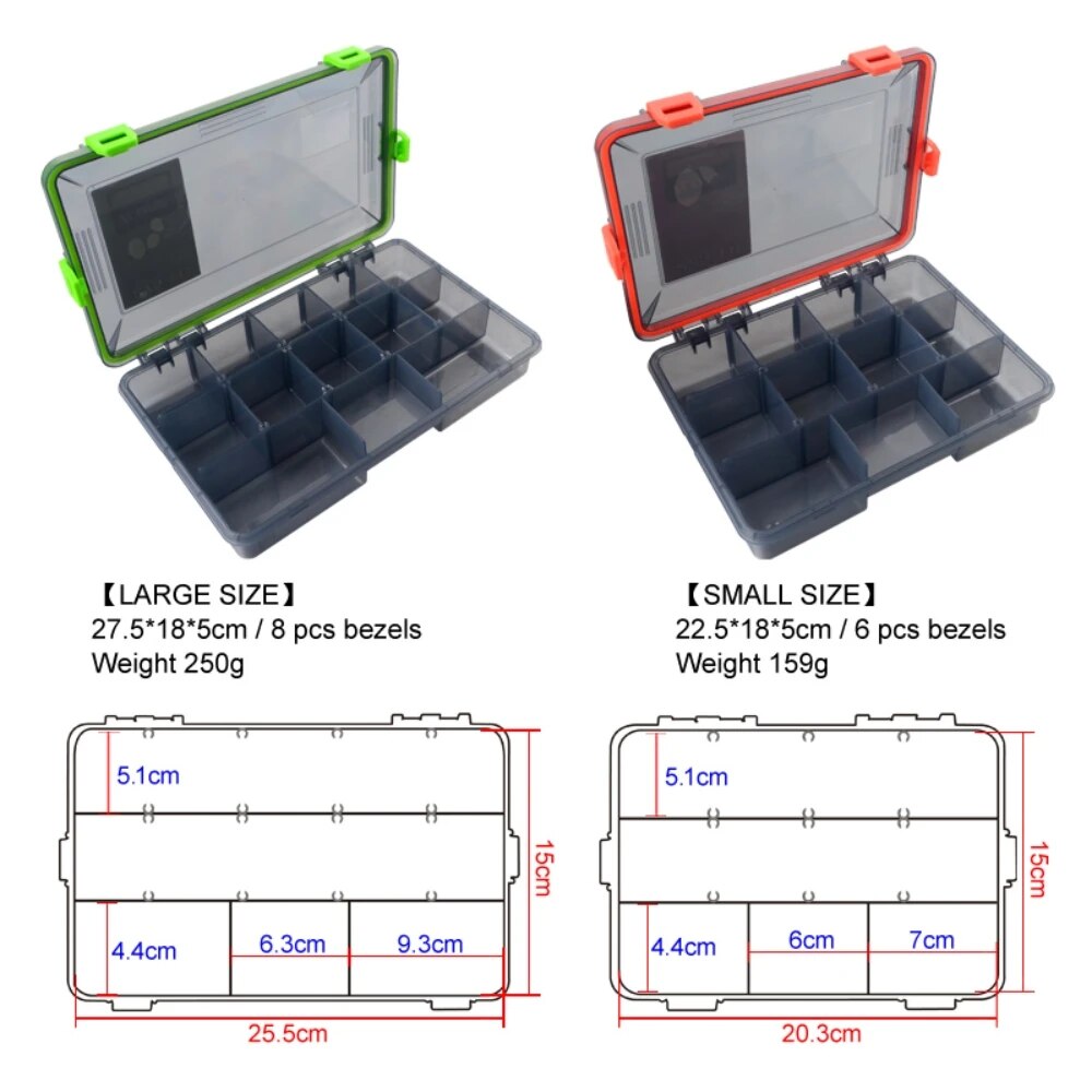 Fishing Tackle Box Large Capac - Fishing Hook Size ulasan dan harga