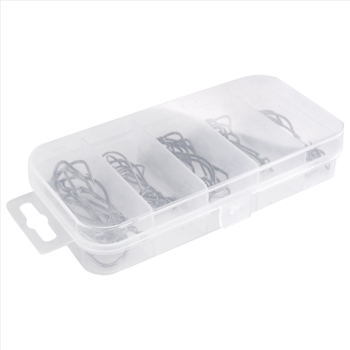 AD45 51Pcs Fishing Hooks High  - Fishing Hook Box ulasan dan harga