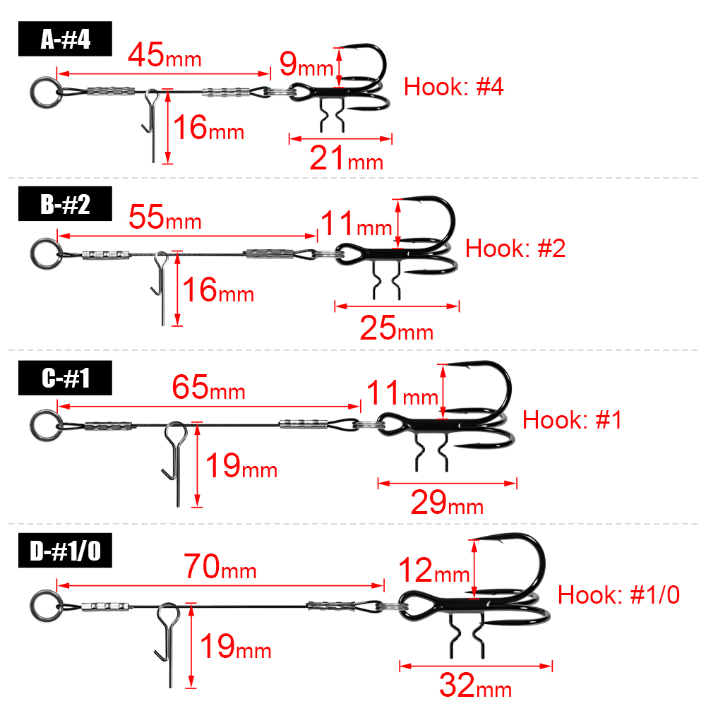 Spinpoler T‑treble Stinger Rig - Fishing Hook Treble ulasan dan harga