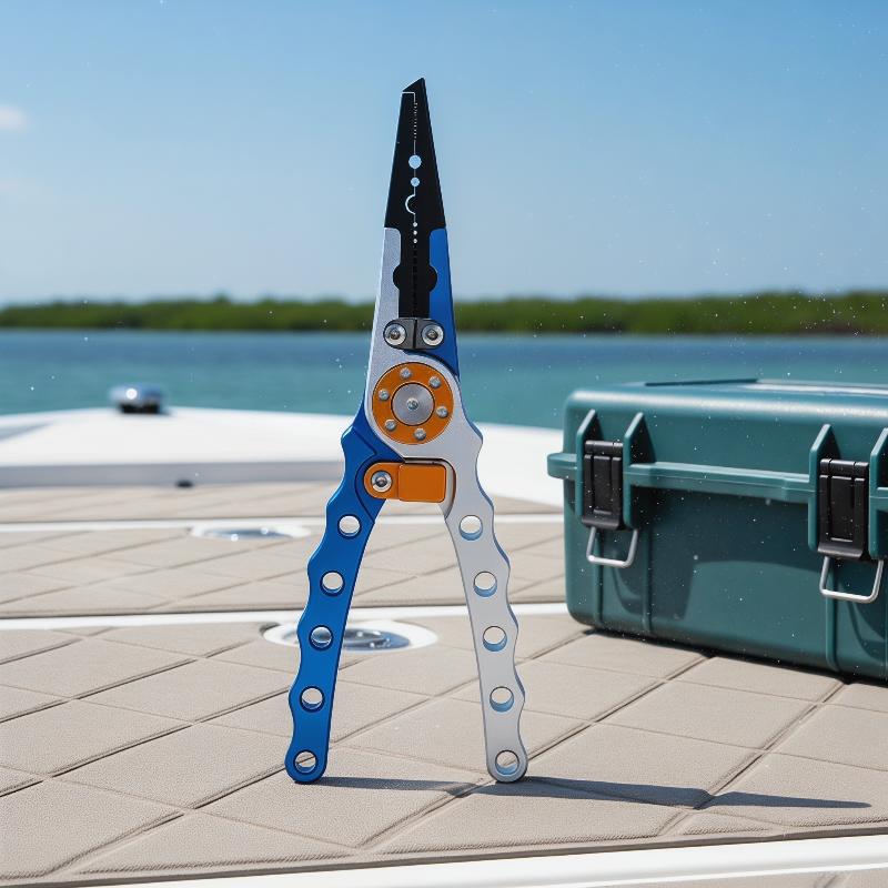 Aluminum Alloy Fishing Pliers  - Fishing Hook Sharpener ulasan dan harga