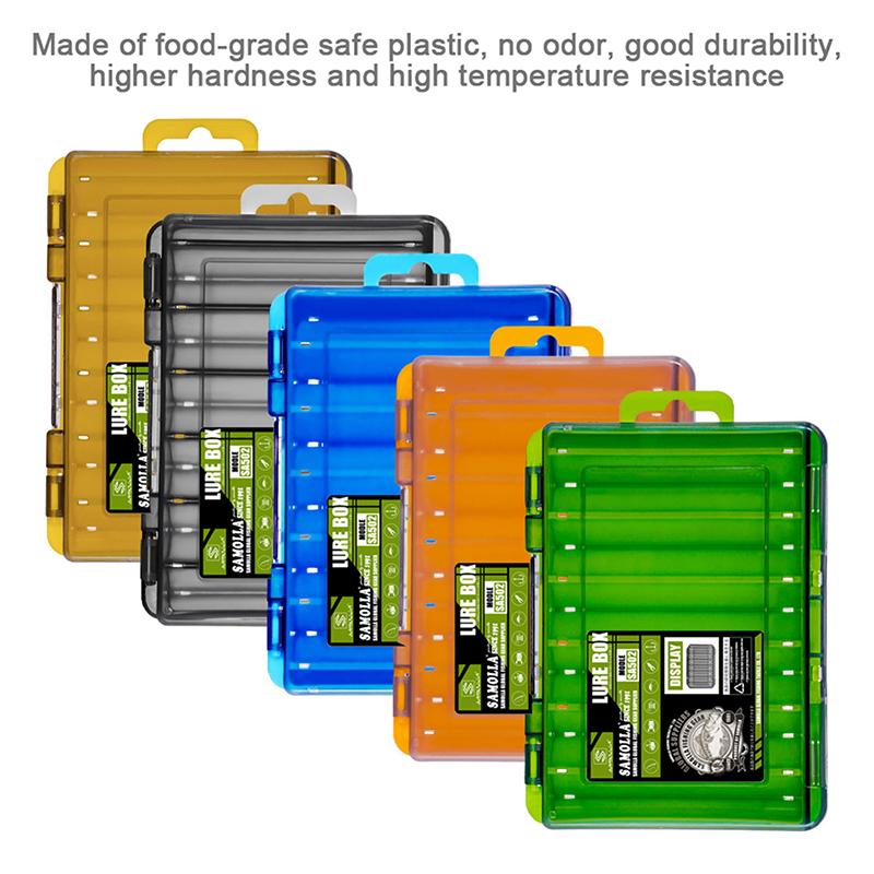 Double-Sided Compact Tackle Bo - Fishing Hook Box ulasan dan harga